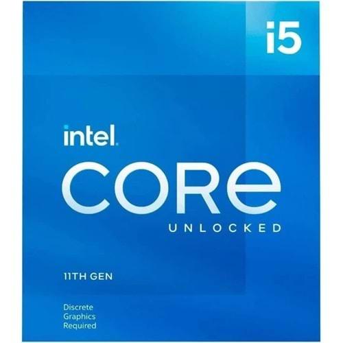 Intel Core i5 11600K 4.90Ghz 12Mb 14nm LGA1200 İşlemci