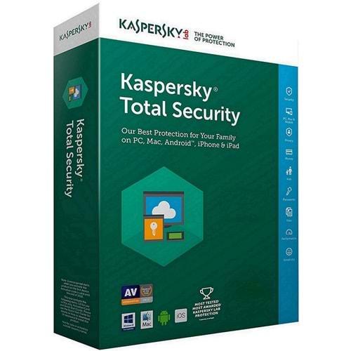 Kaspersky Total Security 1 Kullanıcı 1 Yıl