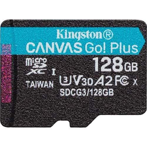 Kingston 128 GB Micro SDXC SDCG3/128GB Canvas GO+ Hafıza Kartı
