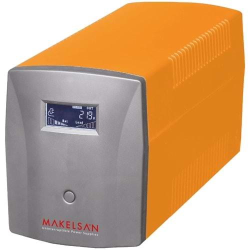Makelsan LION 1200 VA 1/1 (2X7AH) L.INTERACTIVE