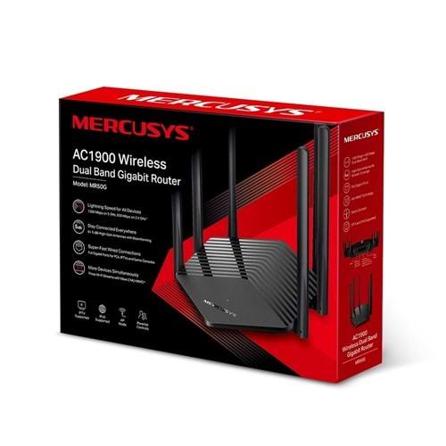 Mercusys MR50G AC1900 2.4/5GHZ Dual Band Kablosuz Wifi Router