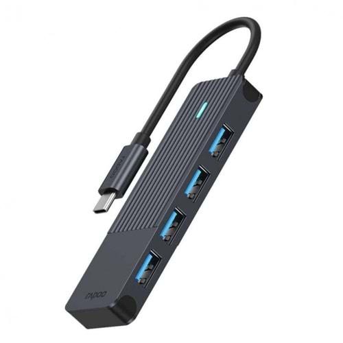RAPOO UCH-4001 Siyah Kablolu Kompakt USB-A USB-C