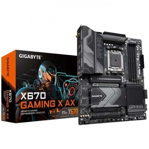 Gigabyte AMD X670 AX Soket AM5 DDR4 5200 MHz Gaming Anakart