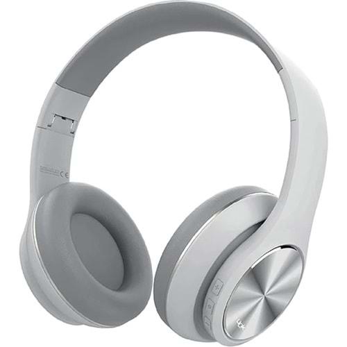 Linktech HP4 Premium Kulak Üstü Beyaz Bluetooth Kulaklık