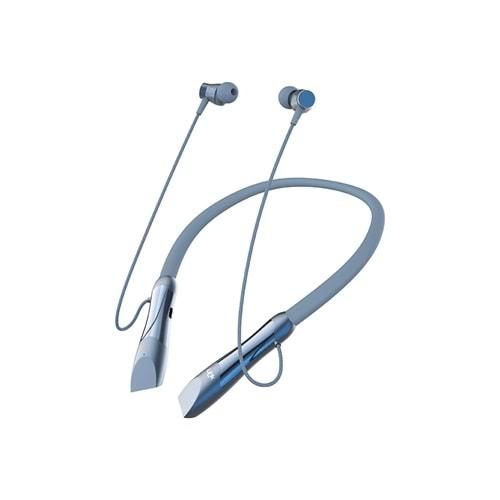 Linktech LHF-H996 Mavi Kablosuz Kulaklık