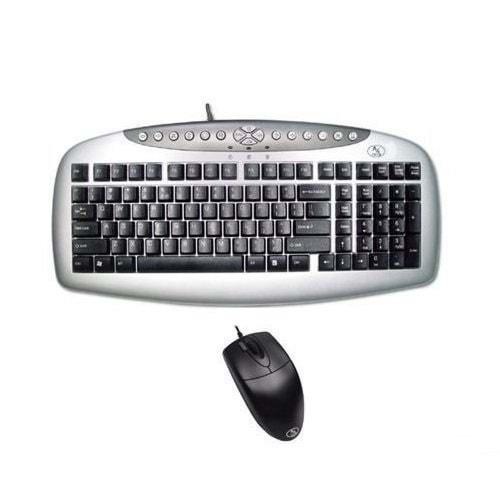 A4 Tech KB-21620D Q PS/2 MM Klavye+2X Optik Mouse