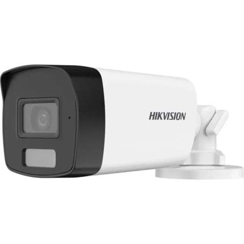 Hikvision DS-2CE17D0T-EXLF 1080p,3,6mm, Akıllı Hibrit Işık (40mt) Bullet Kamera