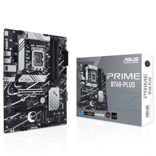 Asus Prime B760-PLUS B760 DDR5 M.2 USB3.2 DP/HDMI/VGA PCI 5.0 1700p Anakart