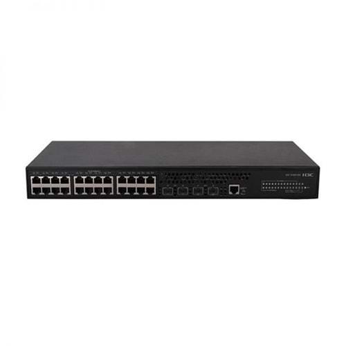 H3C 9801A1N5 LS-5130S-28P-EI-GL L2 24 Port Gigabit+4X1GB SFP Uplink Yönetilebilir Rackmount Switch