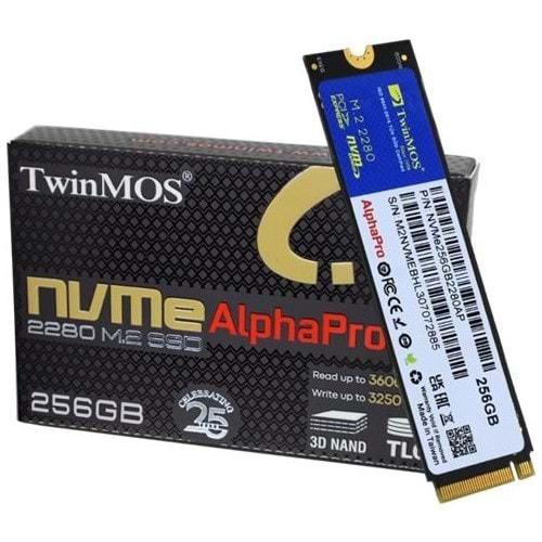 Twinmos NVMe 256GB2280AP 256GB PCIe 3600/3250 Nvme M.2 SSD