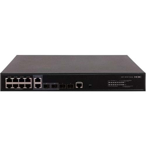 H3C 9801A1NC LC-5130S-12TP-HPWR-EI-GL 8 Port Gigabit+ 2XRJ45/2XSFP Combo L2+ Yönetilebilit 125W Poe Switch