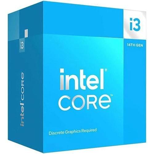 Intel Core i3-14100F 3.50GHz 12MB 1700p 14. Nesil BOX İşlemci