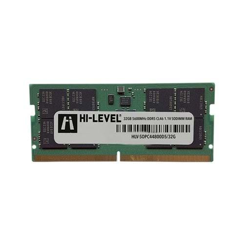 Hi-Level 32GB DDR5 5600Mhz SODIMM 1.1V HLV-SOPC44800D5/32G