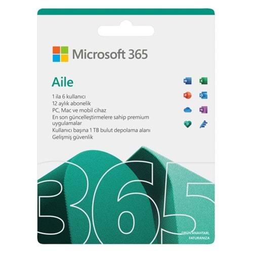 Microsoft 365 Aile - Elektronik Lisans(ESD) 6GQ-00086