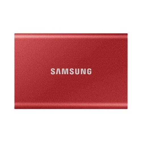 Samsung 2TB Taşınabilir T7 SSD 2.5 Kırmızı Taşınabilir Disk