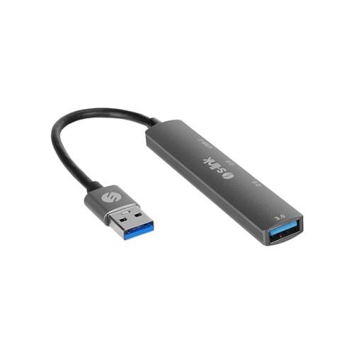 S-Link SW-U322 2xUSB 2.0, 1xUSB 3.0, 1xType-C Metal USB Hub Çoklayıcı