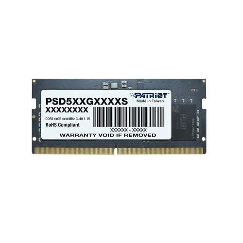 Patriot Signature Line 32GB 1x32GB DDR5 4800MHz CL40 SODIMM Ram