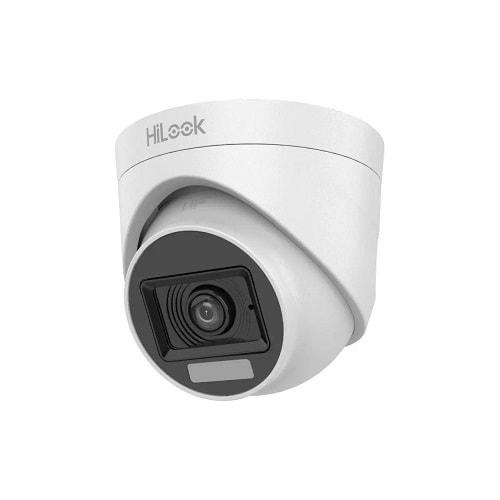 HiLook THC-T127-LPS 2MP 2.8MMSmart Light Renkli AHD Sesli Dome Kamera