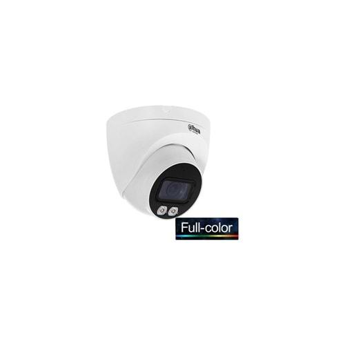 Dahua IPC-HDW2249T-S-IL 2MP 2.8MM Fullcolor IP Dome Kamera (Akıllı İkili Aydınlatma,SMD+)