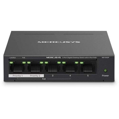 Tp-Link Mercusys MS105GP 5 Port Gigabit Switch