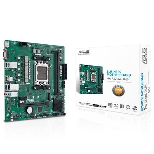 Asus Pro A620M-Dash/Csm AM5 Ryzen Vga Hdmi