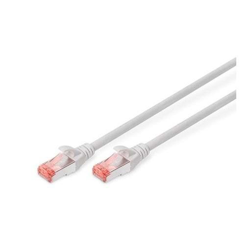 Digitus Zırhlı Patch Kablo Cat6A Gri (1m)