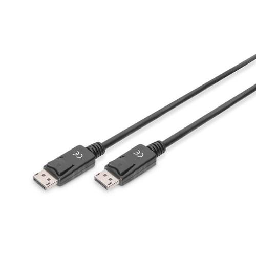 Digitus DisplayPort Kablo Siyah (10m) 4K