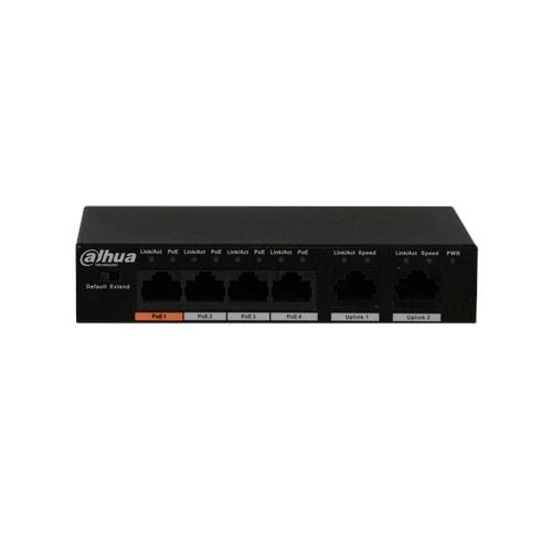 Dahua 4 Port 100Mbps PoE (PFS3006-4ET-60)