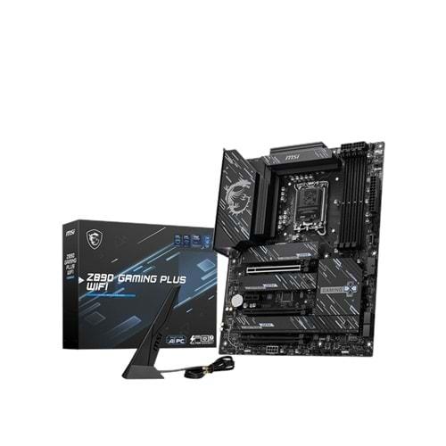 MSI Z890 GAMING PLUS WIFI Soket 1851 DDR5 9200MHZ Anakart