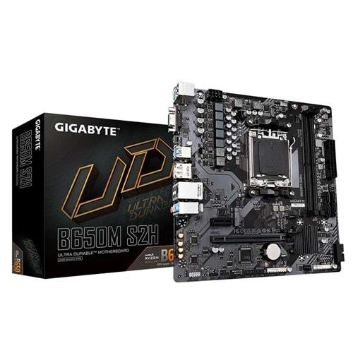 GIGABYTE B650M-S2H AMD Socket AM5:Supports AMD Ryzen™ 7000 Series Processors