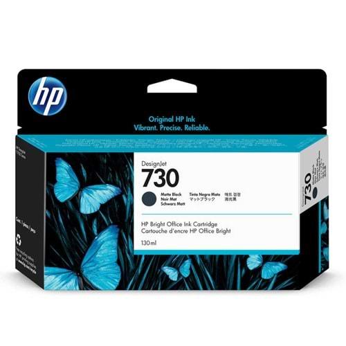 HP P2V65A Mat Siyah Geniş Format Kartuş (730)