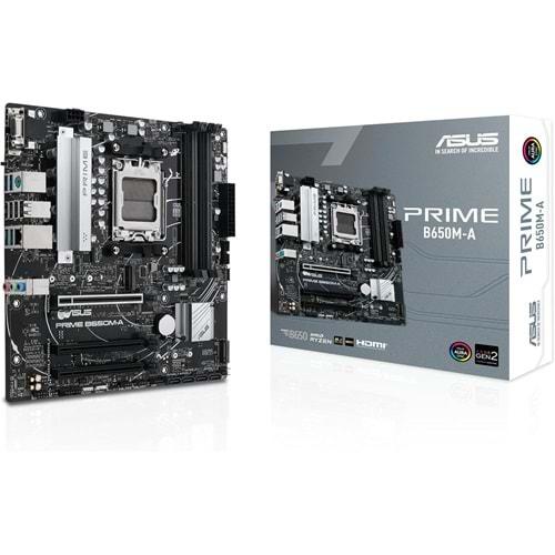 Asus PRIME B650M-A B650 DDR5 M.2 DP/HDMI/VGA PCI 4.0 AM5 Anakart