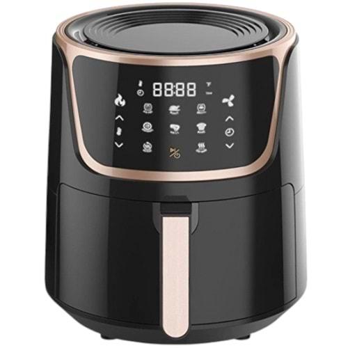 Upany Xxl Air Fryer 6,5 L Yağsız Fritöz Siyah