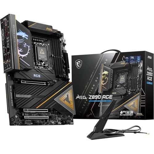 MSI MEG Z890 ACE DDR5 9200MHZ 1XHDMI 5XM.2 ATX 1851P (INTEL Ultra PROCESSORS SERIES 2)