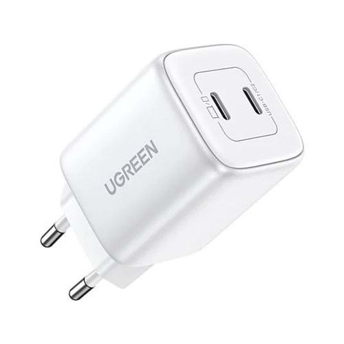 UGreen Nexode PRO 30W GAN Hızlı Şarj Cihazı TYPE-C QC PD 1XUSB-C UZAY Gri