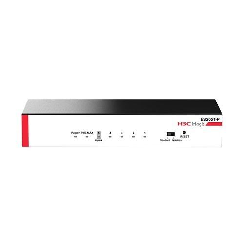 H3C Magic BS210T-P 8 Port Gigabit + 2 Port Gigabit Uplink 57W POE Metal Kasa Switch