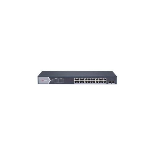 Hikvision DS-3E1526P-SI 24XGE+2XGE/SFP 370W F.Gigabit POE Switch