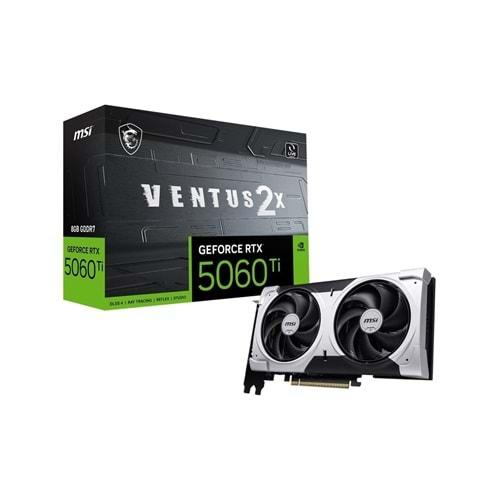 MSI GeForce RTX 5060 Ti 8GB VENTUS 2X OC PLUS GDDR7 128Bit PCIe 5.0 (3xDP + 1xHDMI)