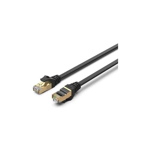 UNITEK CAT7 Patch Kablo 1 Metre Flat 10Gbps – C1897BK-1M