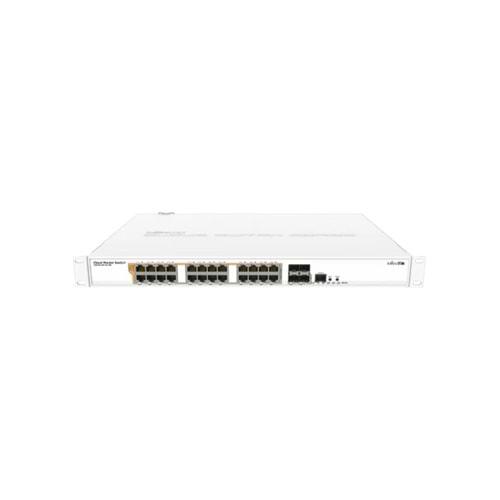 Mikrotik Cloud Router Switch CRS328-24P-4S+RM With Routeros L5 24 Port 480W Poe