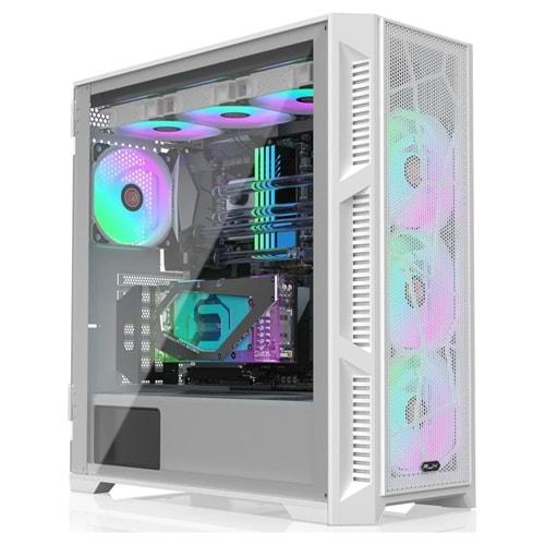 Raijintek Ponos Ultra MS4 TG ARGB Fan Type-C Beyaz