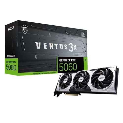 MSI GeForce RTX 5060 8G Ventus 3X OC GD7 128Bit