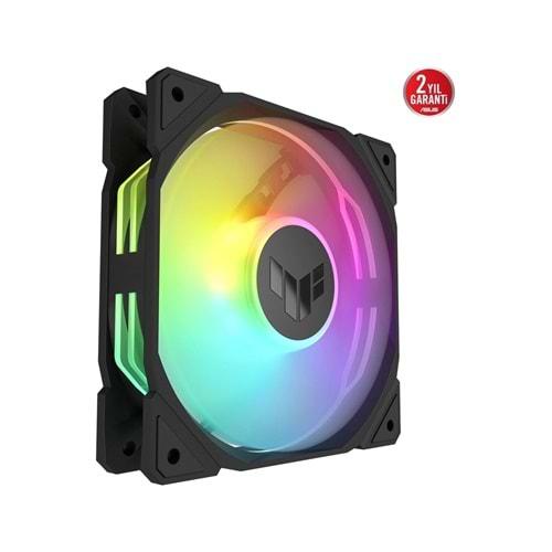 Asus TUF GAMING TR120 ARGB - SİYAH 16xAdreslenebilir RGB LED Kasa Fanı 3,3mm H2O