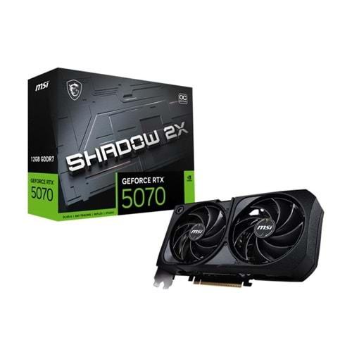 Msi Geforce RTX5070 12G SHADOW 2X OC 12GB GDDR7 192BIT 1XHDMI 3XDP Ekran Kartı