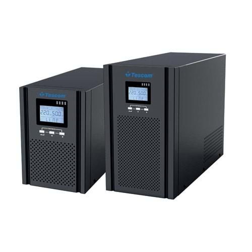 Tescom Neonline 3KVA 1F/1F (6X7AH) 4/8DK LCD Online UPS