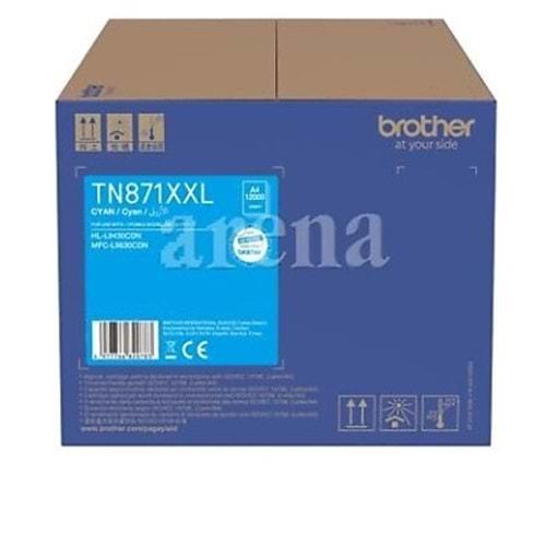 Brother TN871XXLC 12.000 Sayfa Mavi Toner