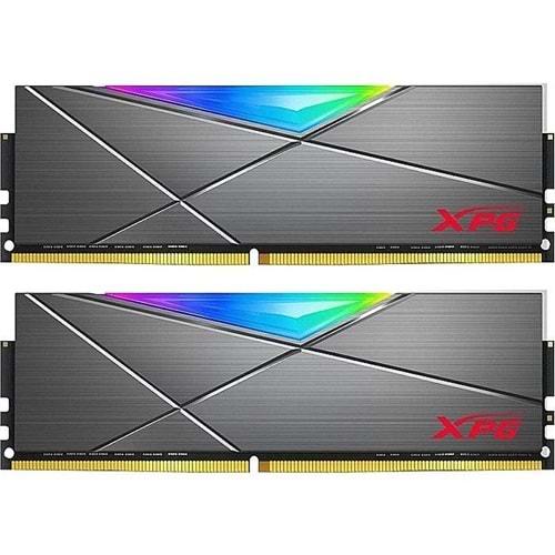 XPG 16GBX2 3200MHZ dual DDR4 Spectrix D50G RGB Gaming Masaüstü RAM AX4U320088G16A-DT5