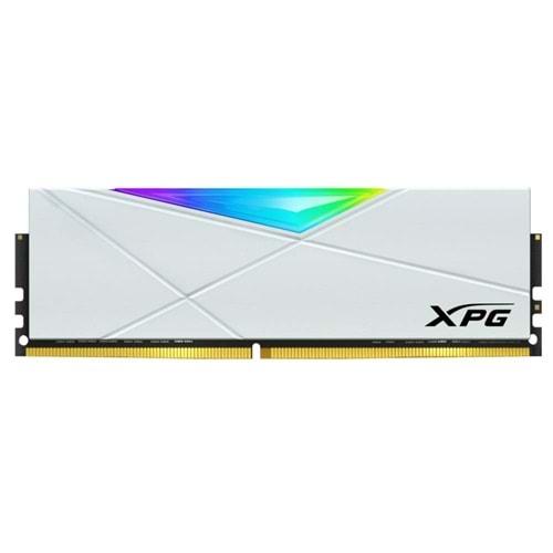 XPG 8GB 3200MHz DDR4 Spectrix D50 Beyaz Gaming Masaüstü RAM AX4U32008G16A-SW50