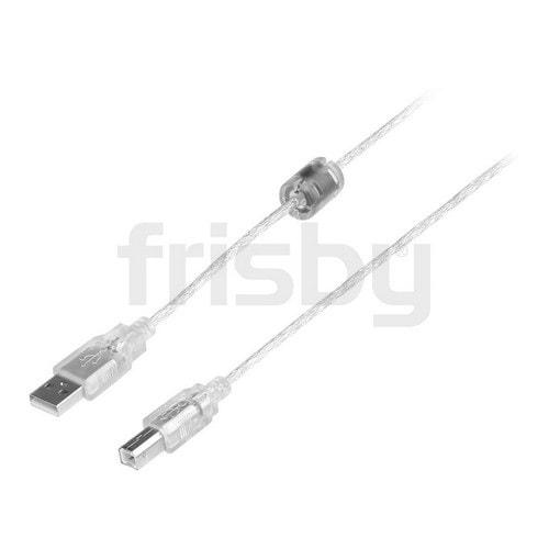Frisby FA-US29 USB 2.0 Bağlantı Kablosu, Saf Bakır 3m