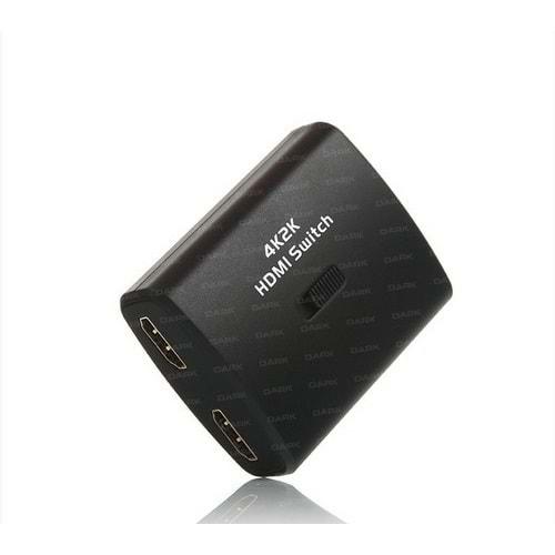 Dark 4K İki Yönlü HDMI Switch (Sinyal Seçici) (DK-HD-SW201)